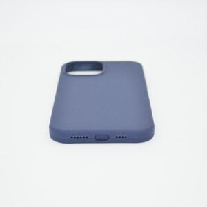جراب سيليكون مثالي لهاتف آيفون 13 برو ماكس باللون الأزرق