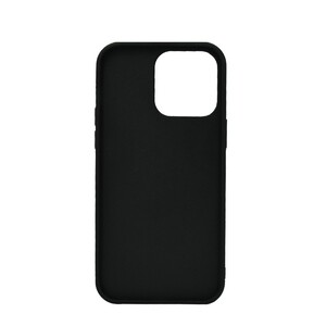 Karl Lagerfeld Nylon Puffy Elongated Logo Hard Case For Iphone 14 Pro Max Black