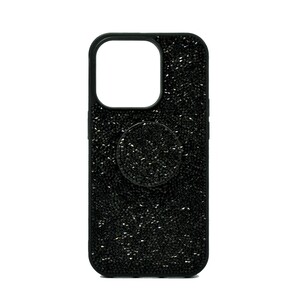 Isafe Bling Pop Up Hard Cover Iphone 14 Pro Black