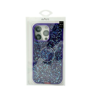 Isafe Bling Pop Up Hard Cover Iphone 14 Pro Max Purple