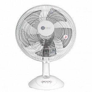 AFRA  Japan AF-1645WT Electric Table Fan, 45W, White, G-Mark, ESMA, RoHS, And CB Certified, 2 Years Warranty AFRA  Japan AF-1645WT Electric Table Fan, 45W, White, G-Mark, ESMA, RoHS, And CB Certified, 2 Years Warranty