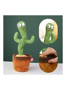 Generic Electric Dancing Cactus Plant Stuffed Toy With Music