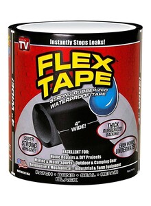 FLEX TAPE Strong Rubberized Waterproof Seal Tap Black