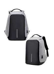 3 Concept Eyes Multifunction USB Anti-Theft Backpack 0.62kg Black/Grey