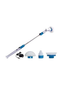 Hurricane Spin Scrubber Cleaning Brush Kit Blue/White