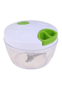 CYTHERIA Multifunction Food Chopper White/Green 12.5 x 8.5x 8cm