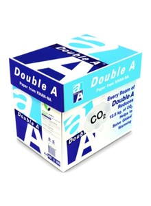Double A Pack Of 10 A5 Paper Box White