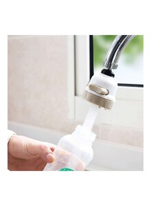 Generic Anti Spattering Saving Faucet Tap Shower Silver 9x5x5centimeter