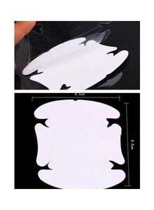 Beauenty 4-Piece Car Door Handle Protector Film