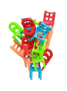Generic 18-Piece Mini Stacking Chair Balance Toy