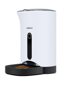 Petwant Automatic Pet Feeder With Camera White/Black 4.2L