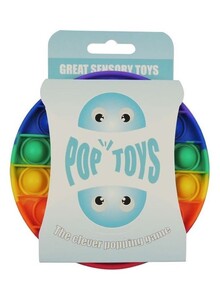 Generic Push Pop Bubble Sensory Fidget Toy Multicolour Reduces Stress And Anxiety