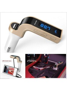 Generic Car G7 Wireless MP3 Player With USB Port Charger