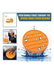 Generic Round Shape Push Pop Bubble Fidget Sensory Toy