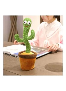XiuWoo XiuWoo Electric Dancing Cactus Plant Stuffed Toy