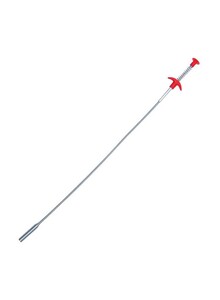 Generic Flexible Grabber Claw Pick Up Reacher Tool Silver/Red 35.4inch