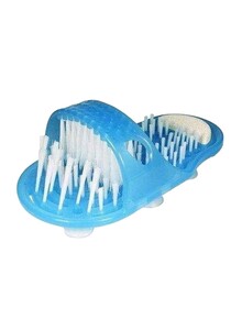 Zosoe Foot Cleaning Shower Slipper Blue/White