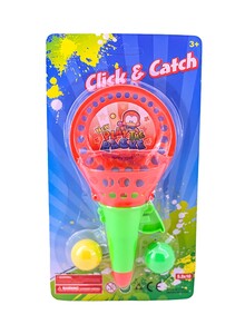 ARCADY Click & Catch Ball Game On Blister Card Assorted