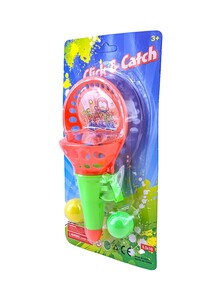 ARCADY Click & Catch Ball Game On Blister Card Assorted