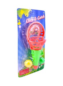 ARCADY Click & Catch Ball Game On Blister Card Assorted