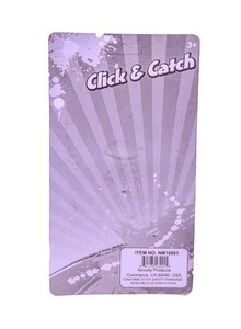 ARCADY Click & Catch Ball Game On Blister Card Assorted