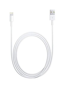 Generic 8 Pin USB Data Sync Charging Cable For iPhone 5s/6 Plus White/Silver