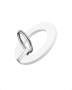 Anker 610 Mag-Go Ring Holder, Adjustable Kickstand Designed for IPhone 13/12 Series (Dolomite White)