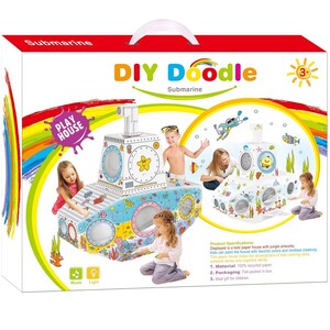 Eazy Kids - Diy Doodle Coloring Submarine With Music And Light
