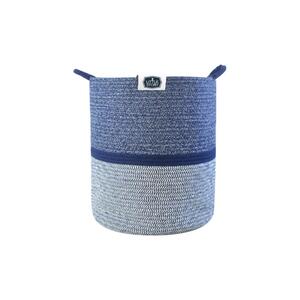 Little Story - Cotton Rope Diaper Caddy XL - Blue Little Story - Cotton Rope Diaper Caddy XL - Blue
