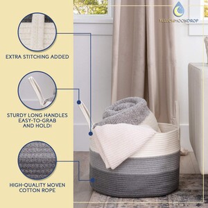 Little Story Multi-Purpose/Laundry Caddy Basket XXL - Grey