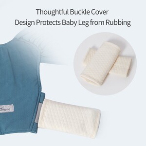 Sunveno Adjustable Baby Wrap Carrier Sling - Blue