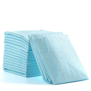 Little Story -Disposable Diaper Changing Mats - Pack of 100pcs - Blue