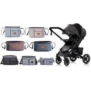 Little Story Stroller Organizer Travel Bag-Grey