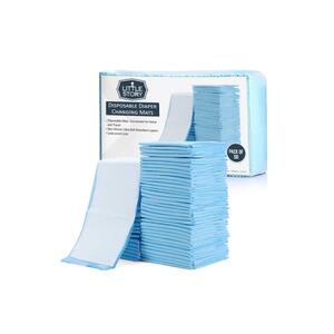 Little Story -Disposable Diaper Changing Mats - Pack of 50pcs - Blue Little Story -Disposable Diaper Changing Mats - Pack of 50pcs - Blue
