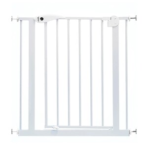 Baby Safe - Metal Safety Gate w/t 10cm Extension - White