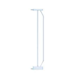 Baby Safe - Metal Safety Gate w/t 10cm Extension - White