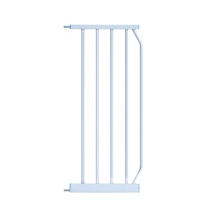 Baby Safe - Metal Safety Gate w/t 30cm Extension - White