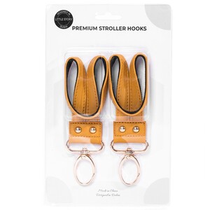 Little Story Premium Stroller Hooks - Khaki