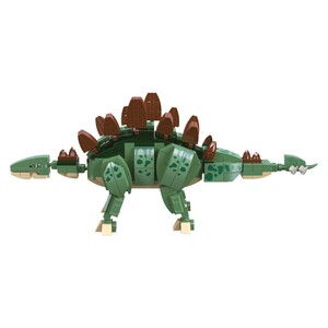 Little Story Block (Leg Godt) Toy Dinosaurs World - Stegosaurus (322 Pcs)