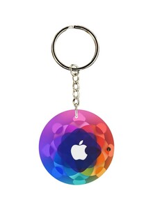 BP Apple Logo Printed Keychain