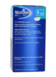 gsk Nicotinell Lozenge - Mint 1mg