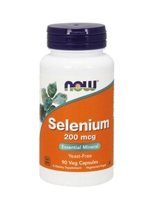 Now Foods Selenium 200 Mcg 90 Veg Capsules