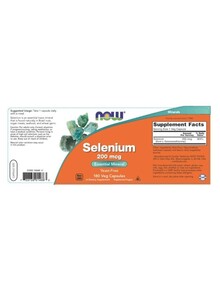 Now Foods Selenium 200 Mcg 90 Veg Capsules