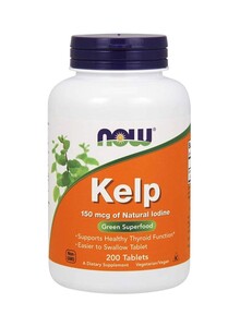 Now Foods Kelp 150 Mcg 200 Tablets