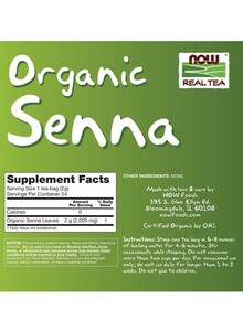Now Foods Senna Tea - 24 Bags