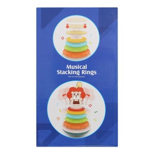 Huanger - Baby Toys Stacking Game Musical Toy - Red