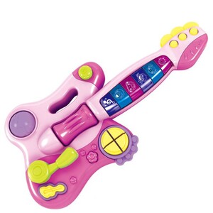 Huanger Baby Toys Musical Guitar Musical for 3+ Years Purple