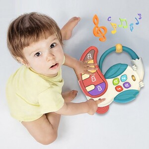 Huanger - Piano Bird Musical Toy Rattle for 12+ Months