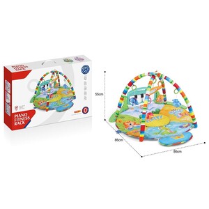 Huanger - Baby Play Mat Gym With 4-in-1 Activity Centre