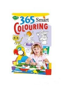 Generic 365 Smart Coloring Book for Kids Everyday Learning and Coloring